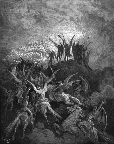 Das verlorene Paradies: Die rebellischen Engel von Gustave Dore